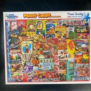 🧩 “Penny Candy”
White Mountain Puzzle
550 pieces
No missing pieces
EUC